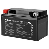 Acumulator vehicule electrice 12v 7ah 10hr vipow - baterie agm fiabilă
