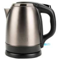 Fierbător electric black+decker 1.2l, 2200w, inox premium, rapid și ergonomic