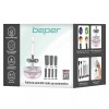 Aparat curatare pensule machiaj beper - 7 adaptoare, 11.5x11.5 cm