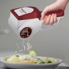Răzătoare electrică reîncărcabilă Beper, Fără fir, Autonomie 40 min, 2 Role din inox, Alb/Roșu