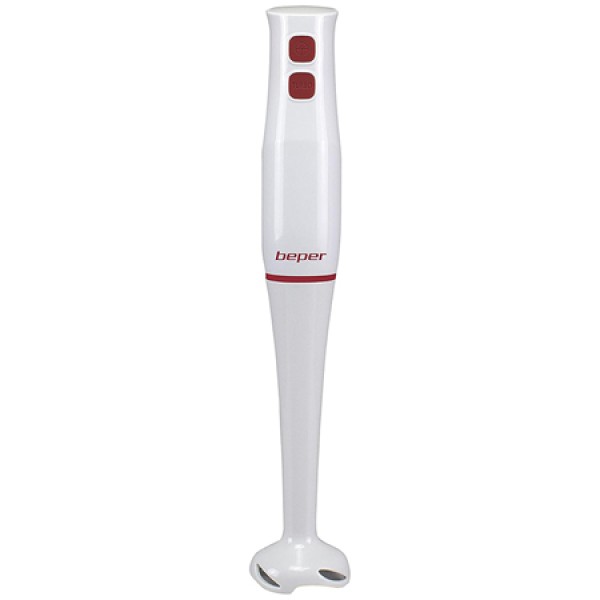 Mixer vertical Beper, 400 W, 2 viteze, lame din oțel inoxidabil, picior detașabil, Alb Mixer vertical Beper, 400 W, 2 viteze, lame din oțel inoxidabil, picior detașabil, Alb