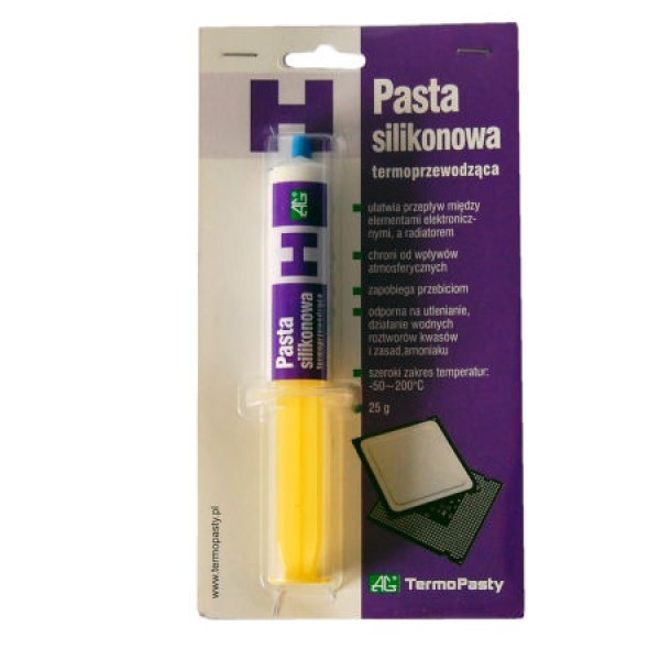 SERINGA PASTA SILICONICA H 25G SERINGA PASTA SILICONICA H 25G