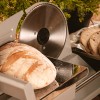 Feliator de mezeluri si paine putere 400w inox grosime reglabila argintiu Feliator de mezeluri si paine putere 400w inox grosime reglabila argintiu