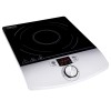 Plita electrica cu inductie Camry, 2000W, 1 zona de gatit, Ecran LCD, 9 niveluri de putere, Temperatura reglabila 60-240°C, Temporizator, Negru