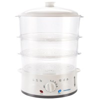 Aparat de gatit cu aburi steamer 900w daewoo - 8.5l alb