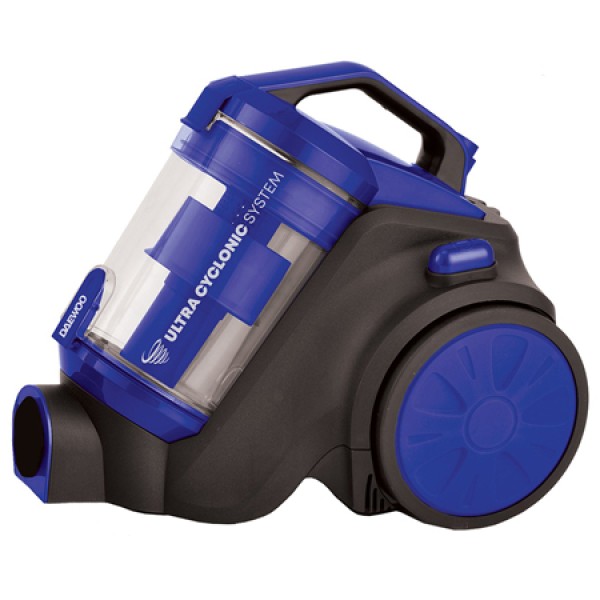 Aspirator fara sac 800w daewoo - sistem cyclonic, capacitate 1.5l