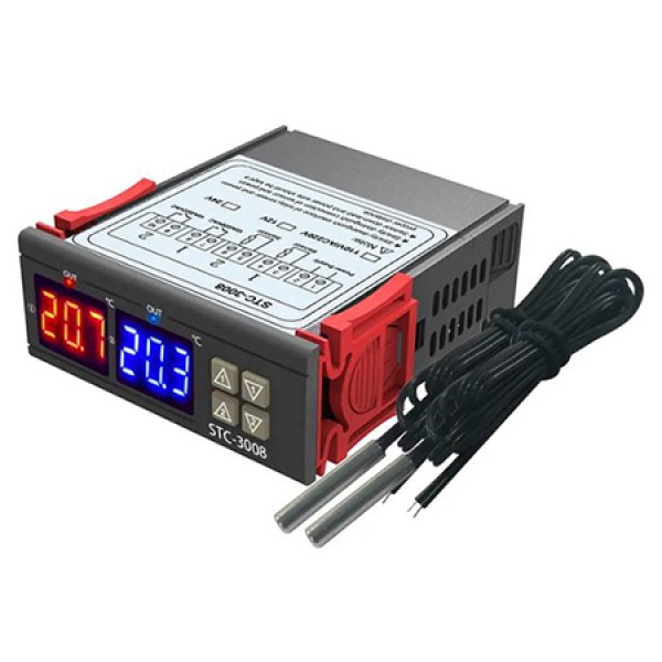 TERMOSTAT 230V STC-3008 TERMOSTAT 230V STC-3008
