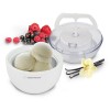 Aparat de facut inghetata vanilla esperanza, 0.6l capacitate Aparat de facut inghetata vanilla esperanza, 0.6l capacitate