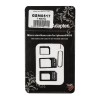 Adaptor nano / micro / sim 3 in 1 - conectivitate versatilă Adaptor nano / micro / sim 3 in 1 - conectivitate versatilă