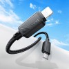 CABLU TELEFON USB-A LIGHTNING HOCO