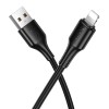 CABLU TELEFON  USB-A LIGHTNING HOCO
