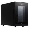 Răcitor de Vinuri Silentios Wine Cooler, Capacitate 6 Sticle, Funcție No Frost, Control Tactil, Design Compact, Negru