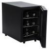 Răcitor de Vinuri Silentios Wine Cooler, Capacitate 6 Sticle, Funcție No Frost, Control Tactil, Design Compact, Negru
