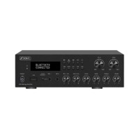 Amplificator pa 2 zone bluetooth 2x100w max pentru audio profesional