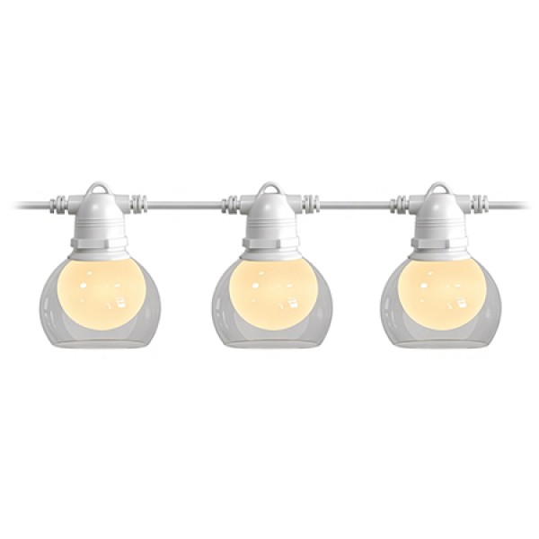 GHIRLANDA LED 10 BECURI X 0.56W 3000K 8M