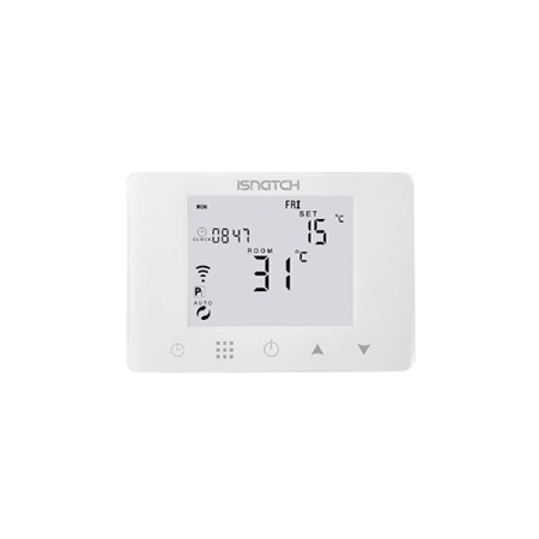 Termostat smart isnatch cu programare săptămânală și control wi-fi Termostat smart isnatch cu programare săptămânală și control wi-fi