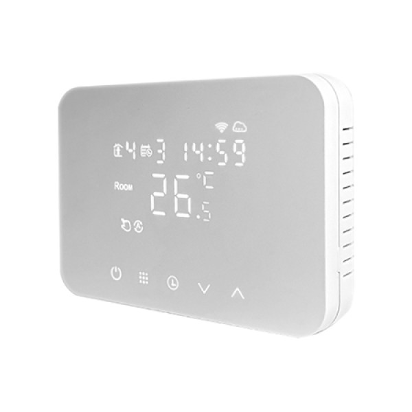 Termostat smart soft touch isnatch - wi-fi, control tactil și compatibilitate alexa Termostat smart soft touch isnatch - wi-fi, control tactil și compatibilitate alexa