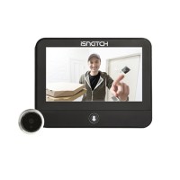 Monitor wi-fi pentru ușă vizor smart 4.3 inch, rezoluție 2k, senzor radar