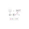 Încuietoare inteligentă heylock wi-fi cu tastatură și cititor keycard