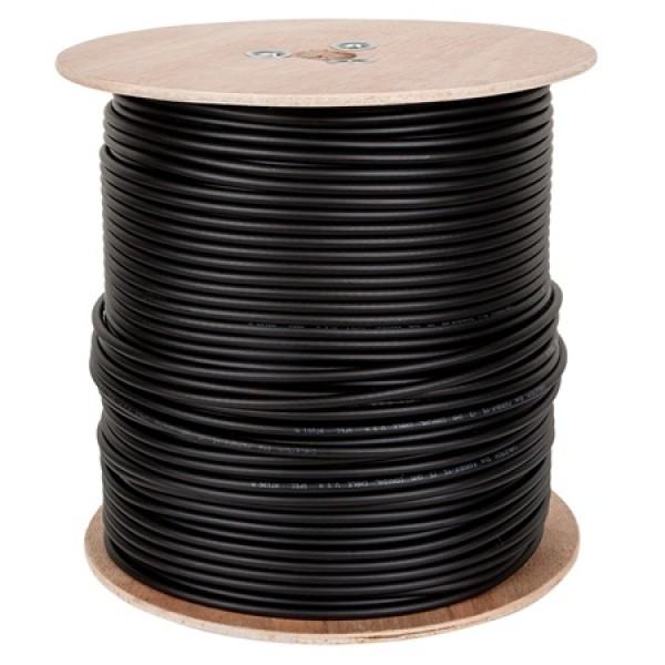 CABLU COAXIAL F690BV+GEL NEGRU TAMBUR 305M CABLU COAXIAL F690BV+GEL NEGRU TAMBUR 305M