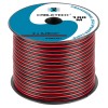 CABLU DIFUZOR CCA 2X0.20MM ROSU/NEGRU 100M CABLU DIFUZOR CCA 2X0.20MM ROSU/NEGRU 100M