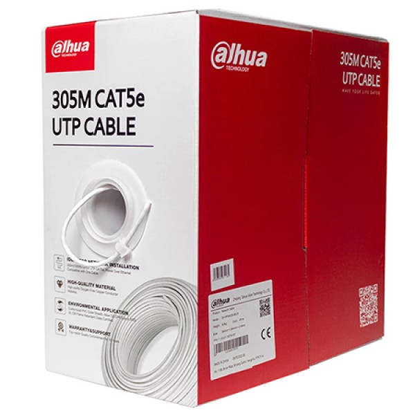 CABLU UTP CAT 5 DH-PFM920I-5EUN 305M DAHUA CABLU UTP CAT 5 DH-PFM920I-5EUN 305M DAHUA