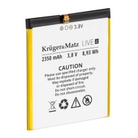 Acumulator original live 4/4s kruger&matz - 2350 mah