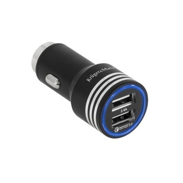 INCARCATOR AUTO 2XUSB QUICK CHARGE 3.0