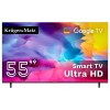GOOGLE SMART TV 5.0 55 inch 141CM ULTRAHD 4K KRUGER&MATZ