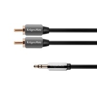 CABLU 3.5-2RCA 1.0M KRUGER&MATZ
