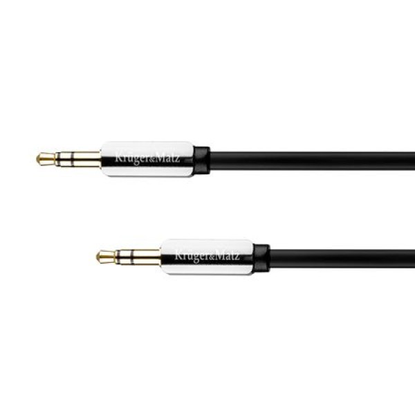 CABLU JACK 3.5 TATA - TATA 1.8M KRUGER&MATZ