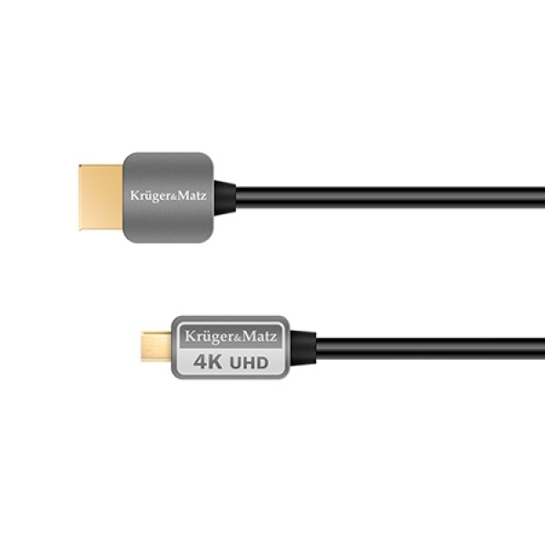CABLU  HDMI A-HDMI D 3.0M KRUGER&MATZ