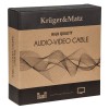 CABLU DIFUZOR MUFA BANANA 3M KRUGER&MATZ