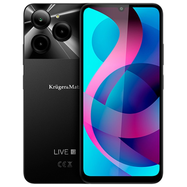 SMARTPHONE LIVE 12 NEGRU KRUGER&MATZ