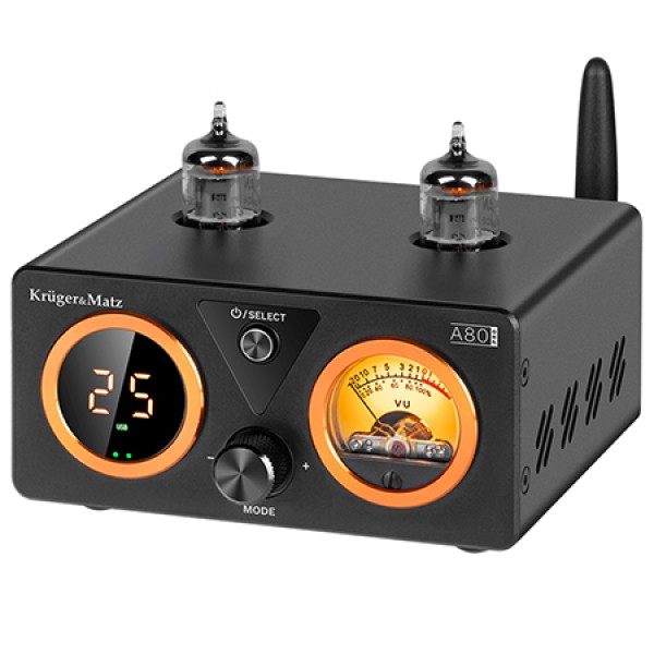 Amplificator stereo lampi 2x100w a80 pro - kruger&matz