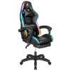 SCAUN GAMING GX-150 NEGRU LED KRUGER&MATZ