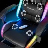 SCAUN GAMING GX-150 NEGRU LED MASAJ KRUGER&MATZ