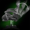 SCAUN GAMING GX-150 NEGRU LED MASAJ KRUGER&MATZ