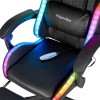 SCAUN GAMING GX-150 NEGRU LED MASAJ KRUGER&MATZ