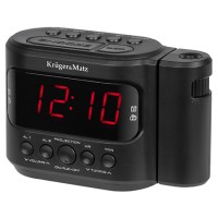 Aparat radio am fm kruger&matz cu proiectie ceas si alarmă