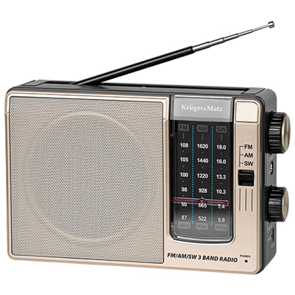 RADIO PORTABIL ANALOG KRUGER&MATZ
