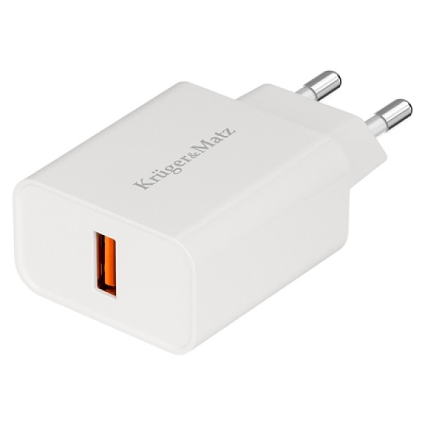 INCARCATOR RETEA QUICK CHARGE 3.0 18W KRUGER&MATZ