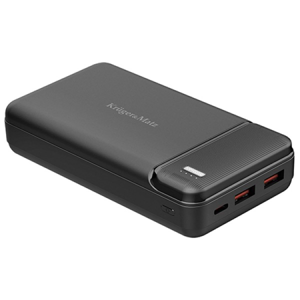 POWER BANK 20000MAH LI-POL QC 3.0 PD 3.0 KRUGER&MATZ POWER BANK 20000MAH LI-POL QC 3.0 PD 3.0 KRUGER&MATZ