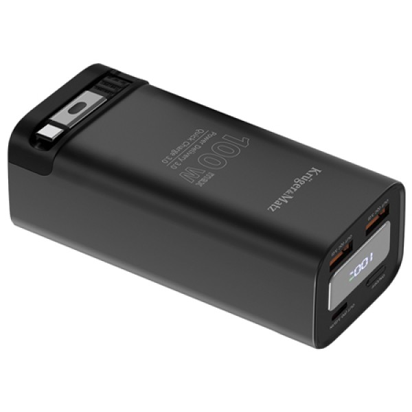 POWER BANK 20000 MAH LI-ION 100W QC PD KRUGER&MATZ POWER BANK 20000 MAH LI-ION 100W QC PD KRUGER&MATZ