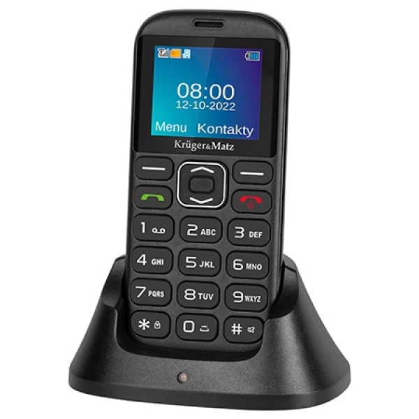 TELEFON GSM SENIORI BUTON SOS 4G KRUGER&MATZ TELEFON GSM SENIORI BUTON SOS 4G KRUGER&MATZ