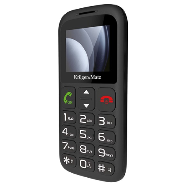TELEFON GSM SENIORI BUTON SOS KRUGER&MATZ TELEFON GSM SENIORI BUTON SOS KRUGER&MATZ