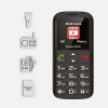 TELEFON GSM SENIORI BUTON SOS KRUGER&MATZ TELEFON GSM SENIORI BUTON SOS KRUGER&MATZ