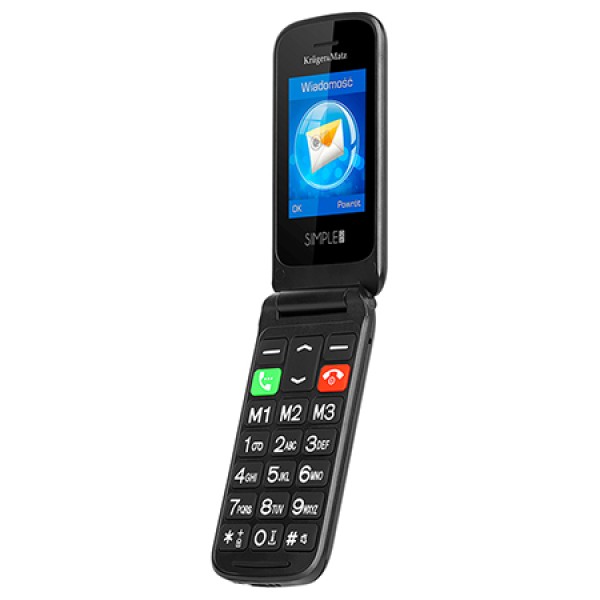 TELEFON GSM SENIORI BUTON SOS 930 KRUGER&MATZ TELEFON GSM SENIORI BUTON SOS 930 KRUGER&MATZ