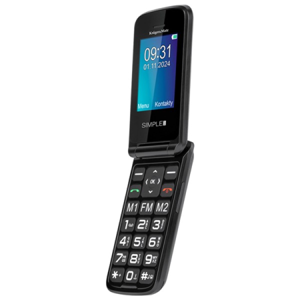 TELEFON GSM SENIORI BUTON SOS 931 KRUGER&MATZ TELEFON GSM SENIORI BUTON SOS 931 KRUGER&MATZ