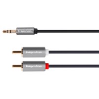CABLU JACK 3.5 - 2RCA 3M BASIC K&M